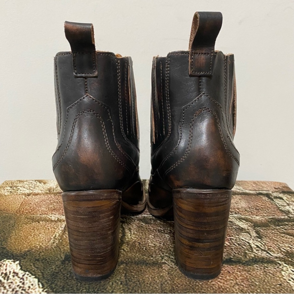NIB Freebird Cognac Paula Boots Size 8 - Picture 4 of 8